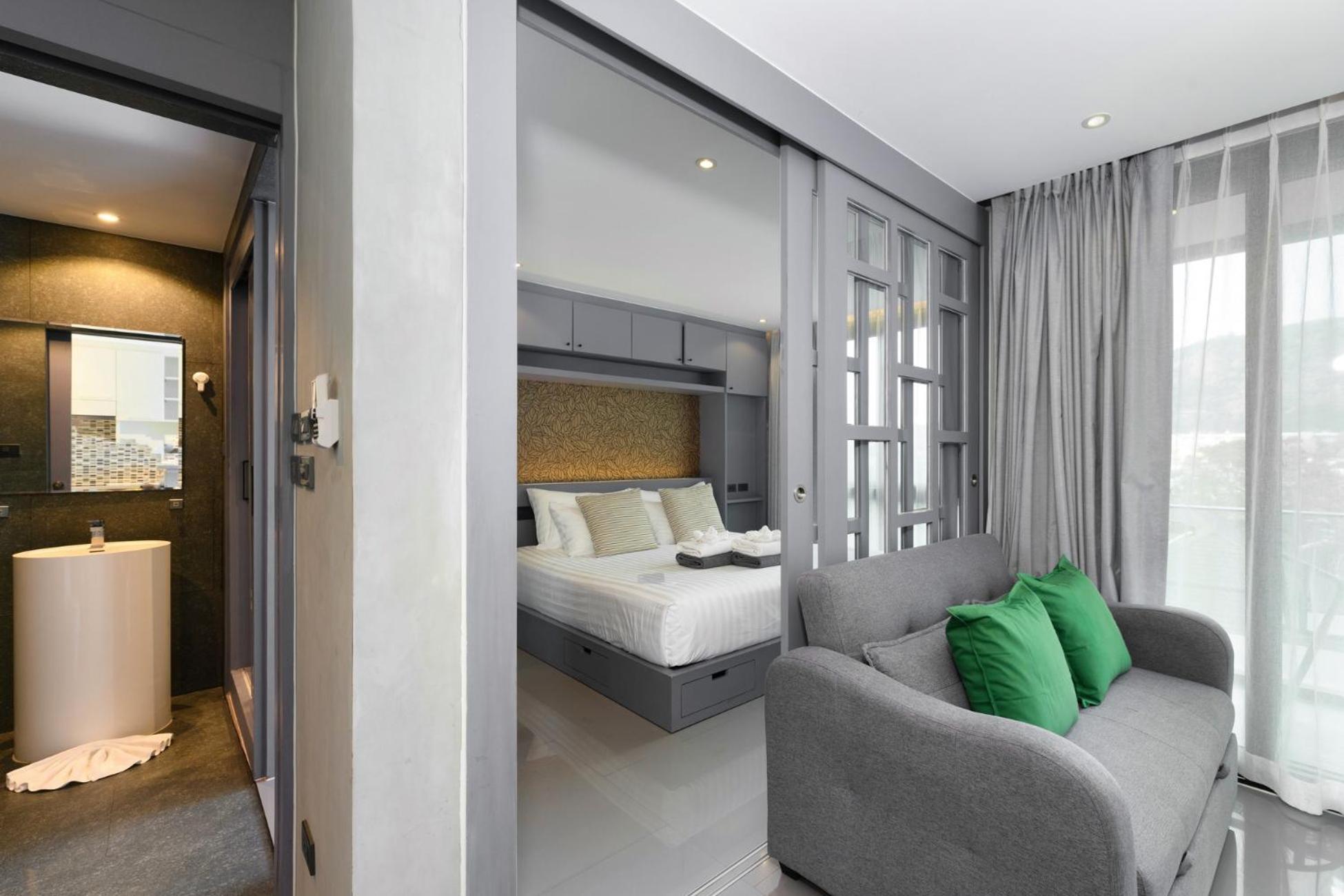 Apartment Sabay Rent - Aparts With Jungle View & Private Wi-fi In The Citygate Kamala